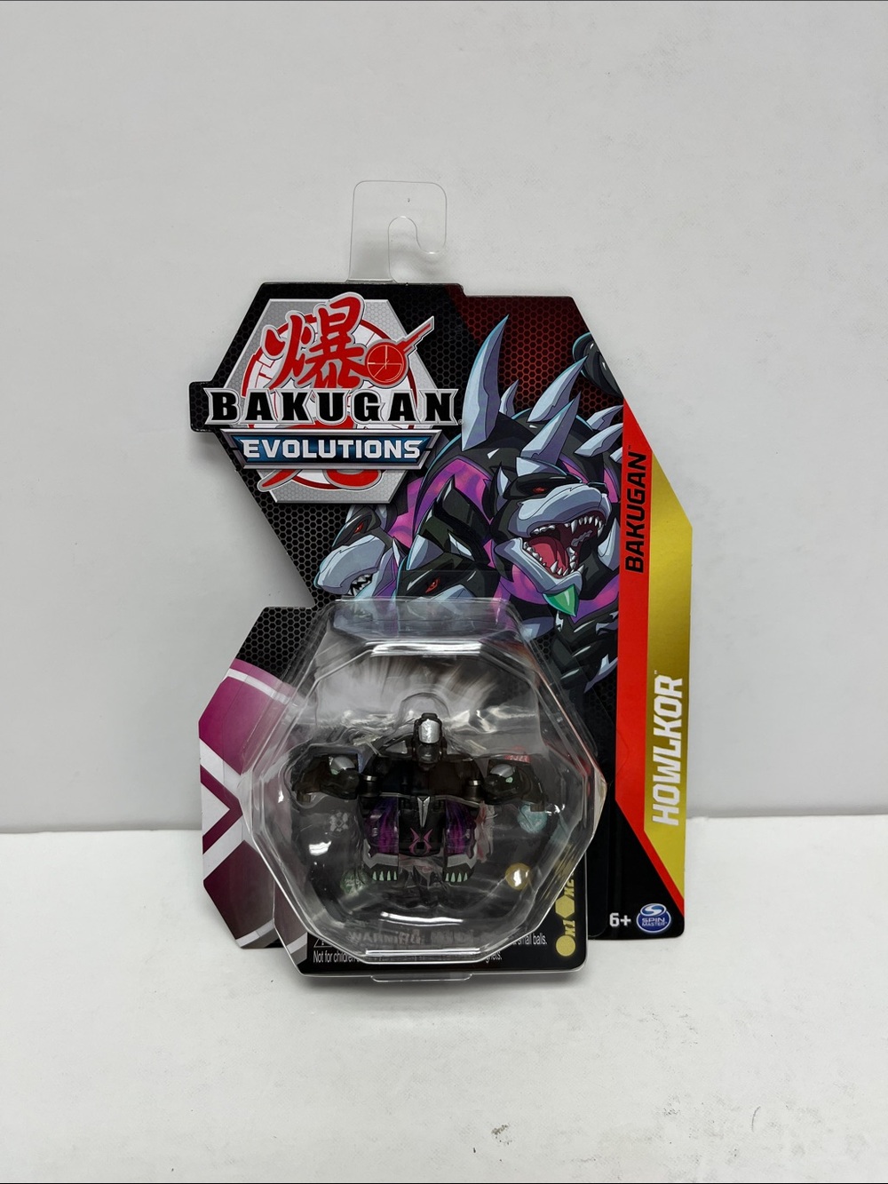 Bakugan Evolutions Howlkor Action Figure - Black & Purple
